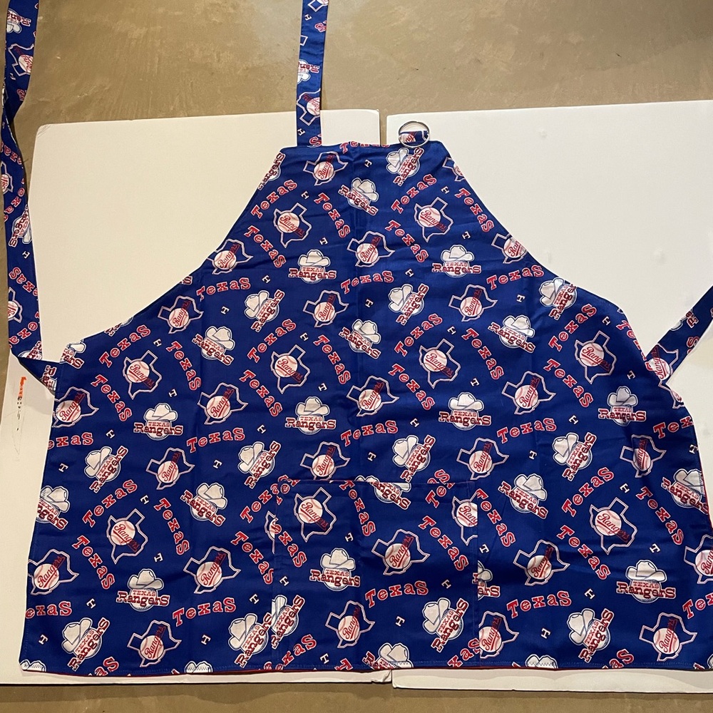 Texas Rangers Barbeque Apron